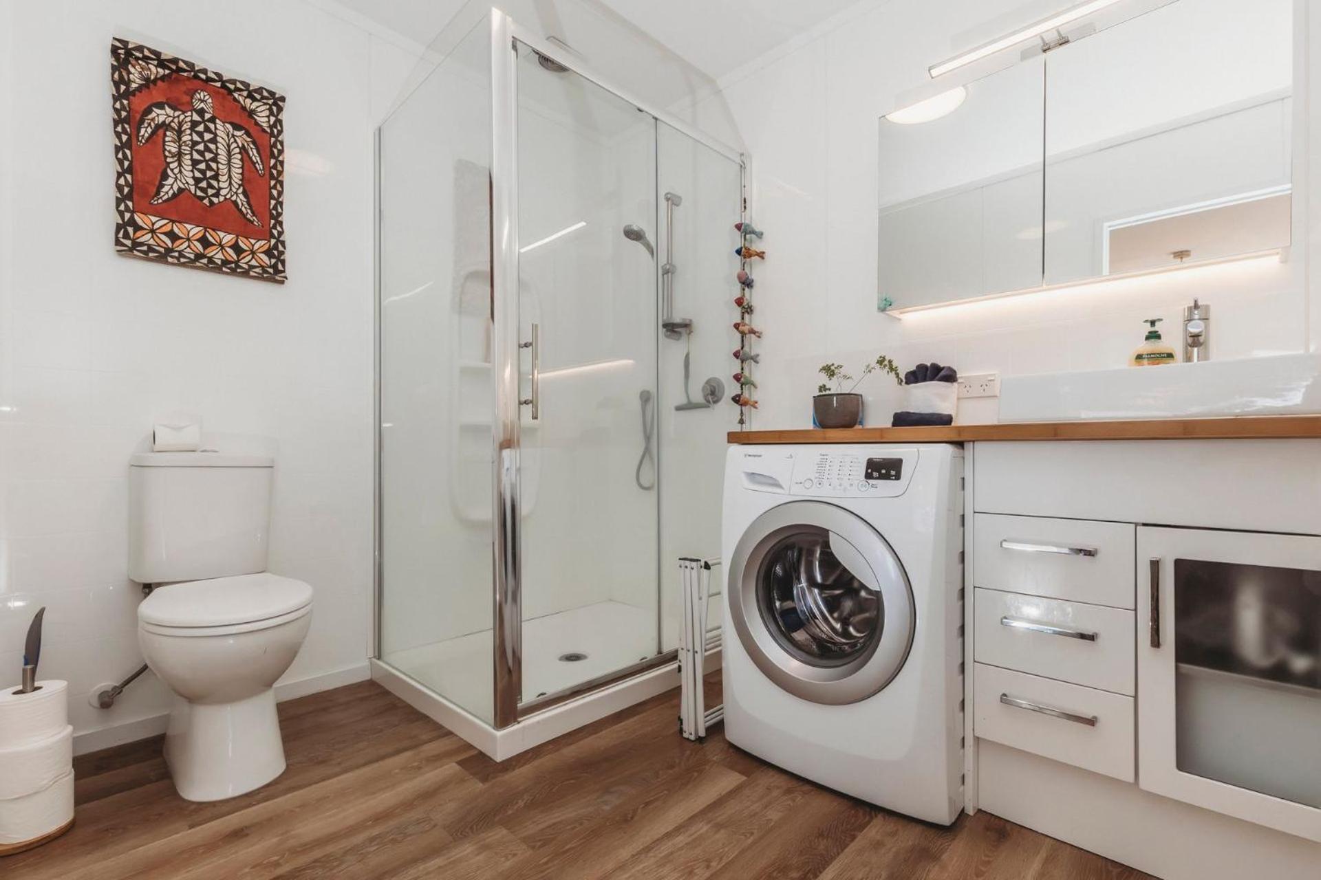 Te Moana Waterfront Apartment นิวพลีมัธ ภายนอก รูปภาพ